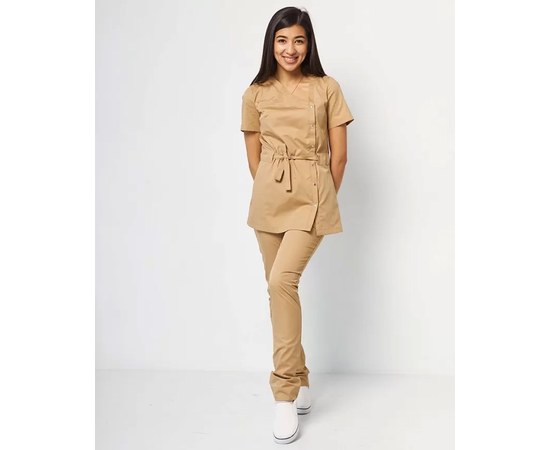 Изображение 5 Women's medical suit Naomi sand s. 44, "WHITE ROBE" 331-323-679, Size: 44, Color: sand