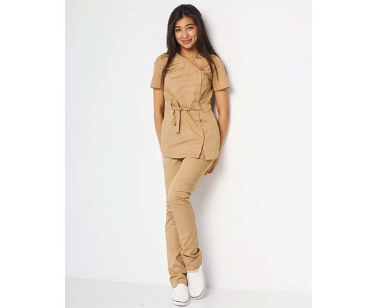Изображение 8 Women's medical suit Naomi sand s. 42, "WHITE ROBE" 331-323-679, Size: 42, Color: sand