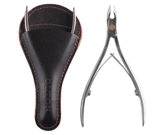 Изображение  Professional scissors Olton S (8-10 mm) in leather case