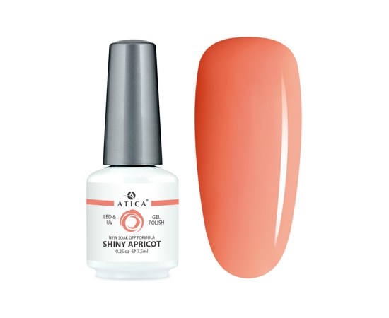 Изображение  Gel polish Atica GPM042 Shiny Apricot, 7.5 мл, Volume (ml, g): 45053, Color No.: 42