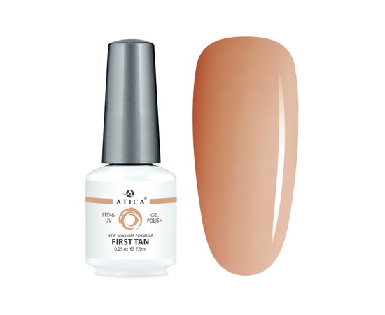 Изображение  Gel polish Atica GPM051 First Tan, 7.5 мл, Volume (ml, g): 45053, Color No.: 51