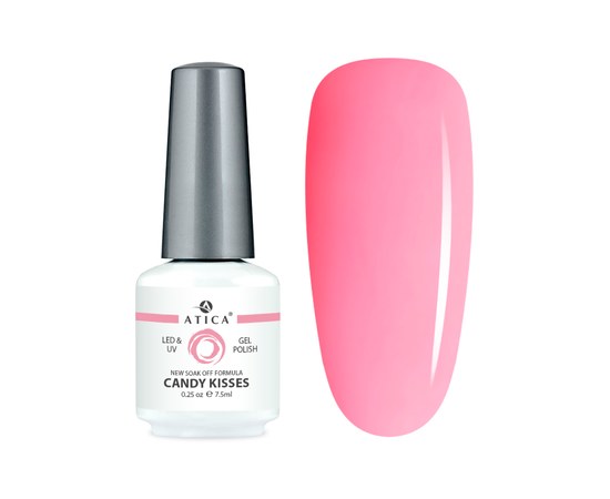 Изображение  Гель-лак Atica GPM066 Candy Kisses, 7.5 мл, Объем (мл, г): 7.5, Цвет №: 066