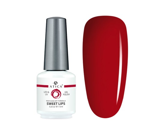 Изображение  Gel polish Atica GPM081 Sweet Lips, 7.5 мл, Volume (ml, g): 45053, Color No.: 81