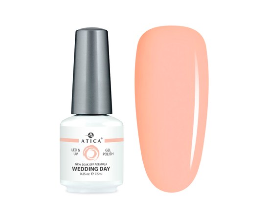 Изображение  Gel polish Atica GPM110 Wedding Day, 7.5 мл, Volume (ml, g): 45053, Color No.: 110