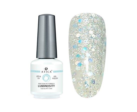 Изображение  Gel polish Atica GPM121 Luminosity, 7.5 мл, Volume (ml, g): 45053, Color No.: 121