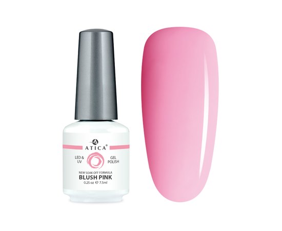 Изображение  Gel polish Atica GPM016 Blush Pink, 7.5 мл, Volume (ml, g): 45053, Color No.: 16