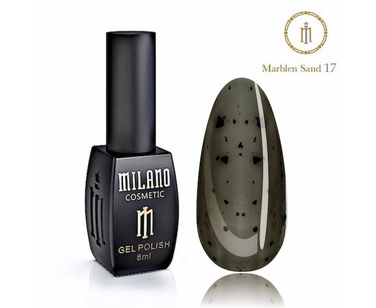 Изображение  Gel polish Milano Marblen Sand №17, 8 мл, Volume (ml, g): 8, Color No.: 17