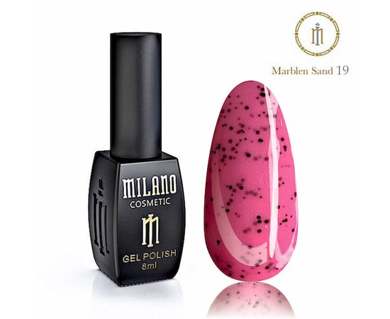 Изображение  Gel polish Milano Marblen Sand №19, 8 мл, Volume (ml, g): 8, Color No.: 19