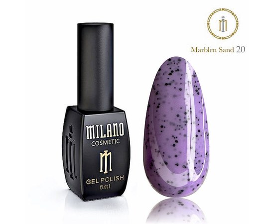 Изображение  Gel polish Milano Marblen Sand №20, 8 мл, Volume (ml, g): 8, Color No.: 20