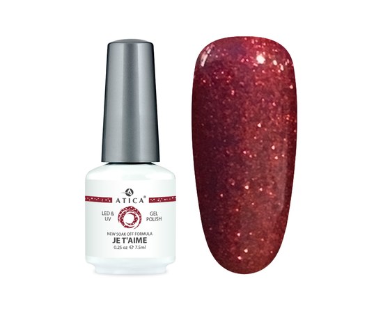 Изображение  Gel polish Atica GPM262 Je T'aime, 7.5 мл, Volume (ml, g): 45053, Color No.: 262