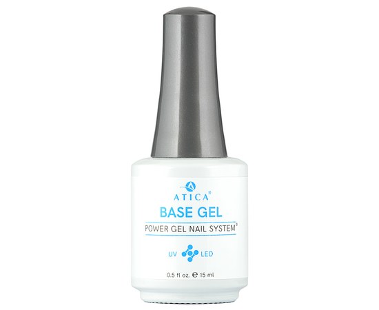 Изображение  Base for gel powder Atica Base Gel clear, 15 ml