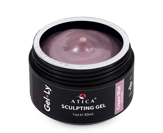 Зображення  Гель желе камуфлюючий Atica GEL -LY Cream Mist, 30 мл, Об'єм (мл, г): 30, Цвет №: cream mist