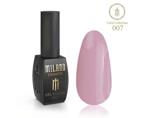 Изображение  Gel polish Milano Color №07, 8 мл, Volume (ml, g): 8, Color No.: 7