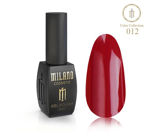 Изображение  Gel polish Milano Color №12, 8 мл, Volume (ml, g): 8, Color No.: 12