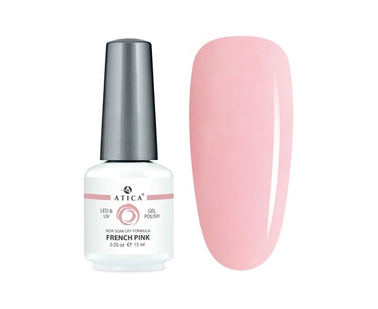 Изображение  Gel polish Atica GP088 French Pink, 15 мл, Volume (ml, g): 15, Color No.: 88