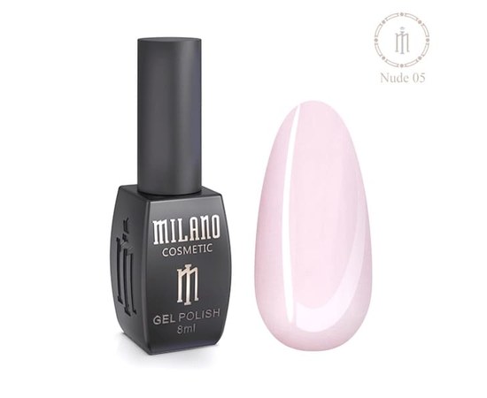 Зображення  Гель-лак Milano Nude Collection B №005, 8 мл, Об'єм (мл, г): 8, Цвет №: 005