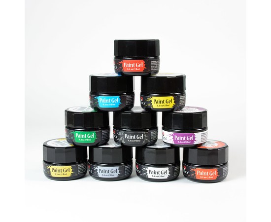 Изображение 3 Гель краска Atica Paint Gel Green, 8 мл (баночка), Объем (мл, г): 8, Вариант: Green