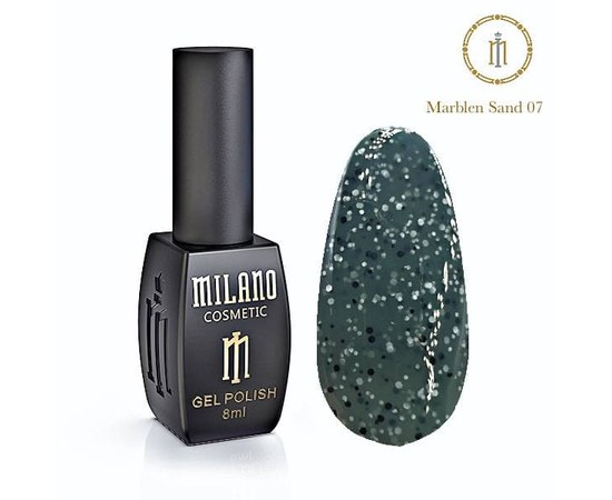 Изображение  Gel polish Milano Marblen Sand №07, 8 мл, Volume (ml, g): 8, Color No.: 7
