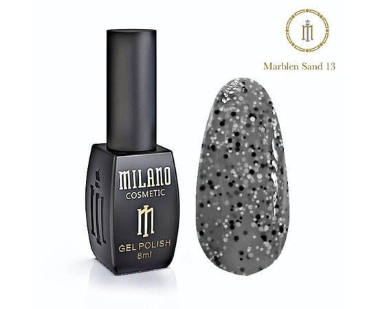 Изображение  Gel polish Milano Marblen Sand №13, 8 мл, Volume (ml, g): 8, Color No.: 13