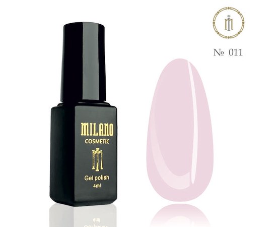 Изображение  Gel polish Milano Palette 4 №011, 4 мл, Volume (ml, g): 4, Color No.: 11
