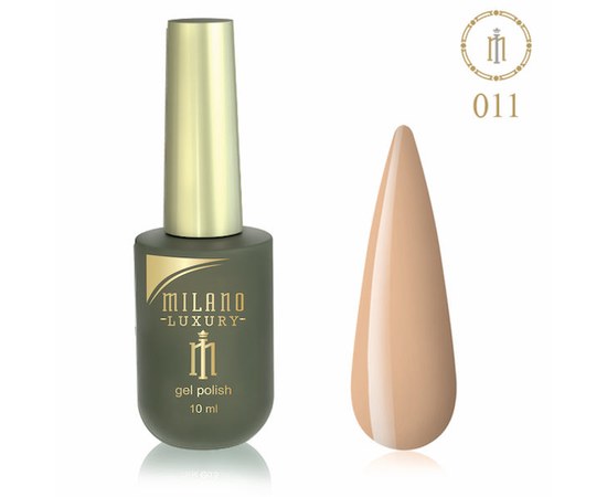 Изображение  Gel polish Milano Luxury №011 Roasted almonds, 10 ml, Volume (ml, g): 10, Color No.: 11