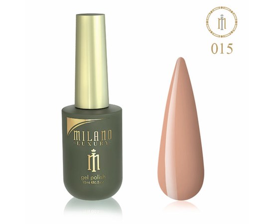 Изображение  Gel polish Milano Luxury №015 Taste of mystery, 10 ml, Volume (ml, g): 10, Color No.: 15