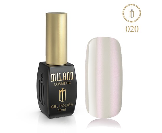 Изображение  Gel polish Milano Palette 10 №020 Cleopatra's Pearl, 10 ml, Volume (ml, g): 10, Color No.: 20