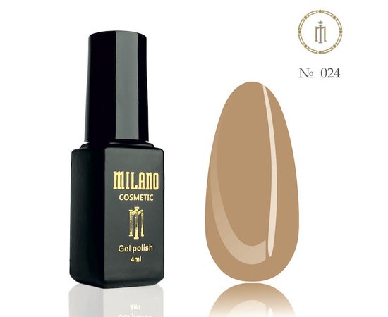 Изображение  Gel polish Milano Palette 4 №024, 4 мл, Volume (ml, g): 4, Color No.: 24