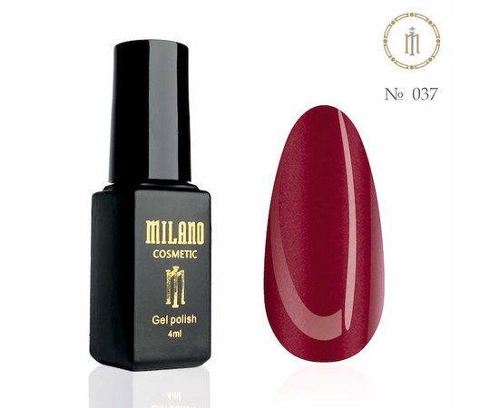 Изображение  Gel polish Milano Palette 4 №037, 4 мл, Volume (ml, g): 4, Color No.: 37