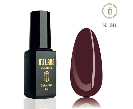 Изображение  Gel polish Milano Palette 4 №041, 4 мл, Volume (ml, g): 4, Color No.: 41