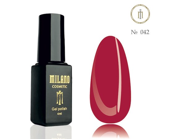 Изображение  Gel polish Milano Palette 4 №042, 4 мл, Volume (ml, g): 4, Color No.: 42