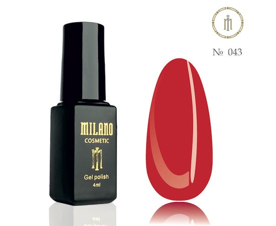 Изображение  Gel polish Milano Palette 4 №043, 4 мл, Volume (ml, g): 4, Color No.: 43