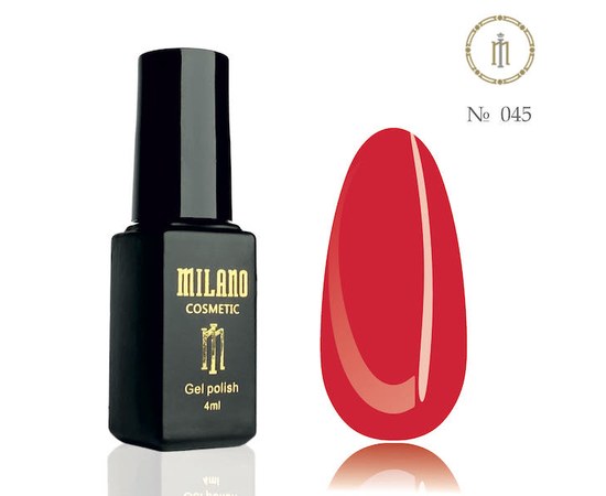 Изображение  Gel polish Milano Palette 4 №045, 4 мл, Volume (ml, g): 4, Color No.: 45