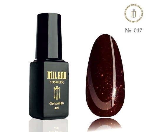 Изображение  Gel polish Milano Palette 4 №047, 4 мл, Volume (ml, g): 4, Color No.: 47