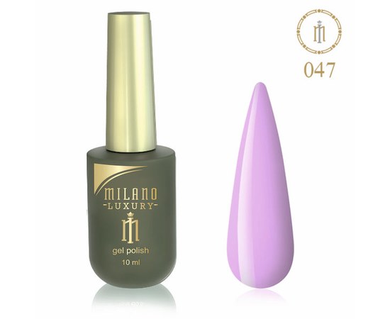Изображение  Gel polish Milano Luxury №047 Orchid Crayola, 10 ml, Volume (ml, g): 10, Color No.: 47