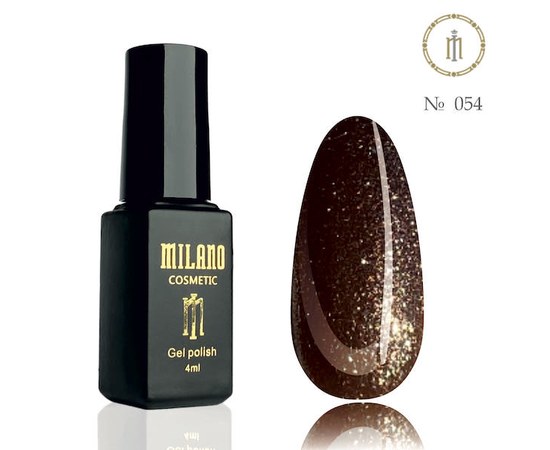Изображение  Gel polish Milano Palette 4 №054, 4 мл, Volume (ml, g): 4, Color No.: 54