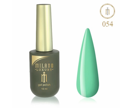 Изображение  Gel polish Milano Luxury №054 Willow, 10 ml, Volume (ml, g): 10, Color No.: 54