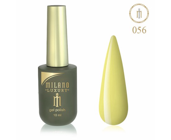 Изображение  Gel polish Milano Luxury №056 Dandelion, 10 ml, Volume (ml, g): 10, Color No.: 56
