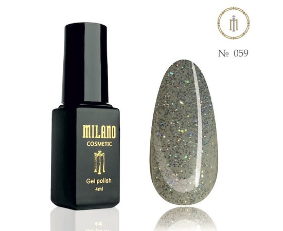 Изображение  Gel polish Milano Palette 4 №059, 4 мл, Volume (ml, g): 4, Color No.: 59