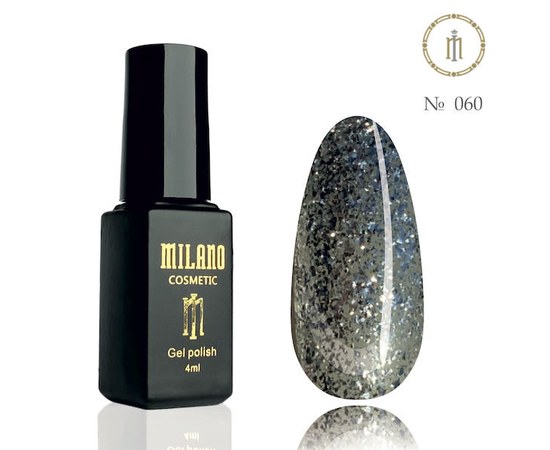 Изображение  Gel polish Milano Palette 4 №060, 4 мл, Volume (ml, g): 4, Color No.: 60