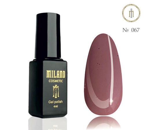 Изображение  Gel polish Milano Palette 4 №067, 4 мл, Volume (ml, g): 4, Color No.: 67
