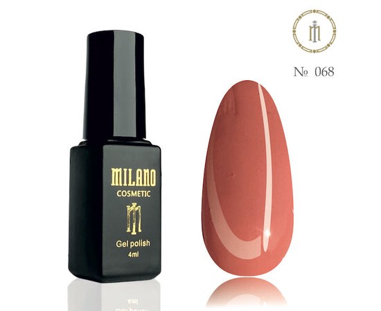 Изображение  Gel polish Milano Palette 4 №068, 4 мл, Volume (ml, g): 4, Color No.: 68