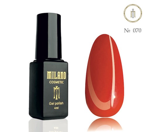 Изображение  Gel polish Milano Palette 4 №070, 4 мл, Volume (ml, g): 4, Color No.: 70