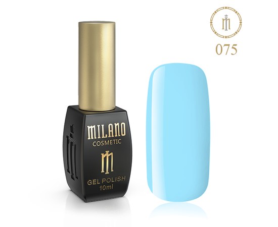 Зображення  Гель лак Milano Palette 10 №075 Панг, 10 мл, Об'єм (мл, г): 10, Цвет №: 075