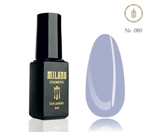 Изображение  Gel polish Milano Palette 4 №080, 4 мл, Volume (ml, g): 4, Color No.: 80