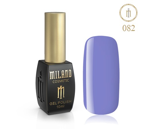Изображение  Gel polish Milano Palette 10 №082 Purple Crayola, 10 ml, Volume (ml, g): 10, Color No.: 82