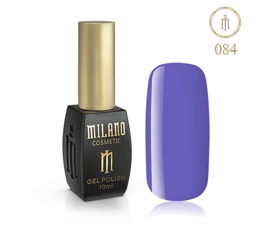 Изображение  Gel polish Milano Palette 10 №084 Amethyst, 10 ml, Volume (ml, g): 10, Color No.: 84