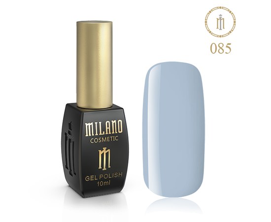 Изображение  Gel polish Milano Palette 10 №085 Agate gray, 10 ml, Volume (ml, g): 10, Color No.: 85