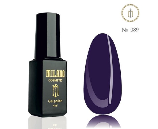 Изображение  Gel polish Milano Palette 4 №089, 4 мл, Volume (ml, g): 4, Color No.: 89