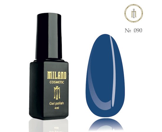 Изображение  Gel polish Milano Palette 4 №090, 4 мл, Volume (ml, g): 4, Color No.: 90